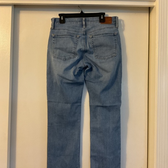 4. Lucky Brand Jeans Light Blue Ava Ankle Straight Size 2 - Picture 6 of 6